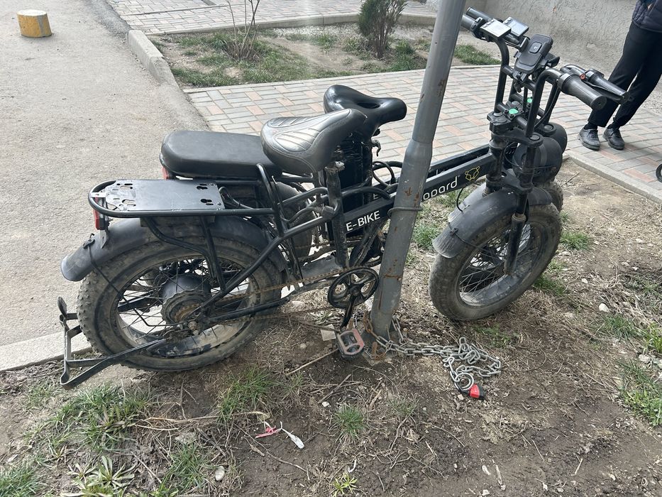 Леопард электровелосипед