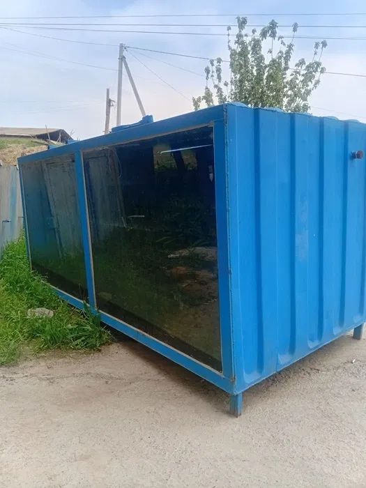 Большой Аквариум для хранение рыб из металла 2 тонн