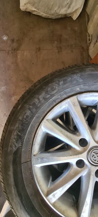 3 летние резины с дисками,