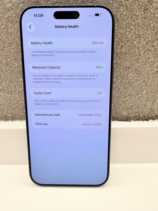 Като Нов! iPhone 17 Pro Max 256GB Deep Blue 99%