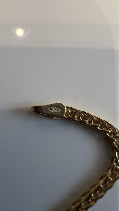 Lanț aur galben 14k nou. Greutate:3.40g, Lungime:40cm, Grosime:2mm