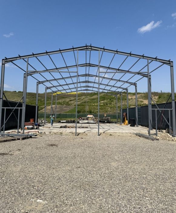 Vand hala metalica sau schimb cu auto facem orice dimensiuni doriti de