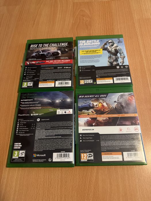 FC 24, DIRT RALLY 2.0 DAY ONE EDITION, NFS PAYBACK, FORTNITE ( fara deep freeze bundle valabil)