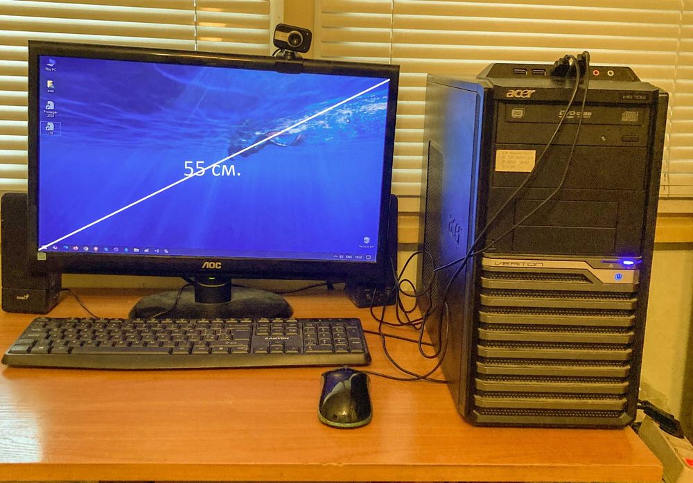 Настолен компютър Acer VERITON M670G