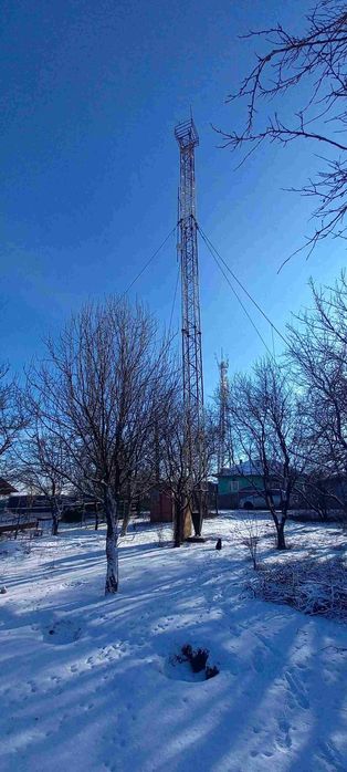 Pilon antena 26m, cabina echipamente si 300m teren, Paun - Barnova