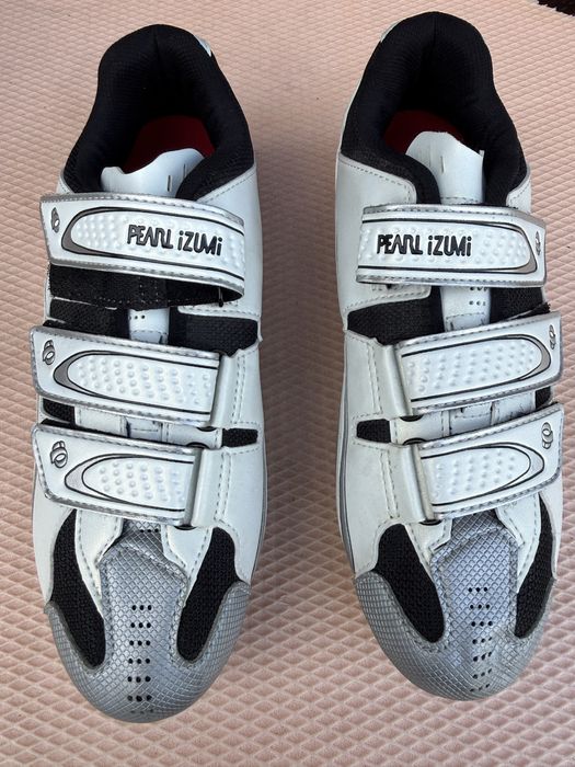 Pantofi ciclism MTB Pearl Izumi – NOI – mărimea 41 – albi