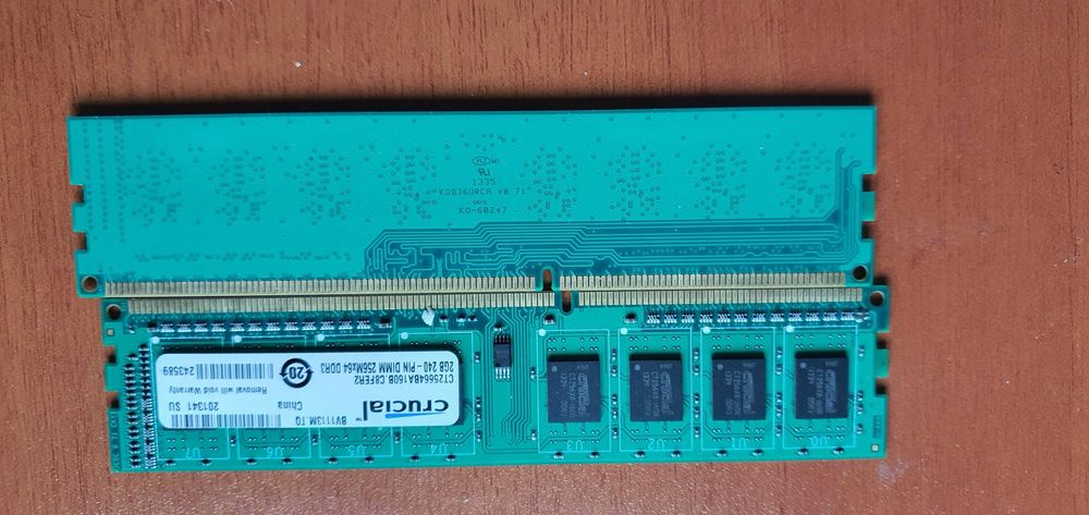 Placute ram 2-4 gb ddr3 desktop