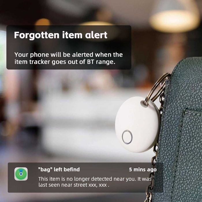 Етикети за проследяване, пакет от 2, интелигентно намиране на предмети