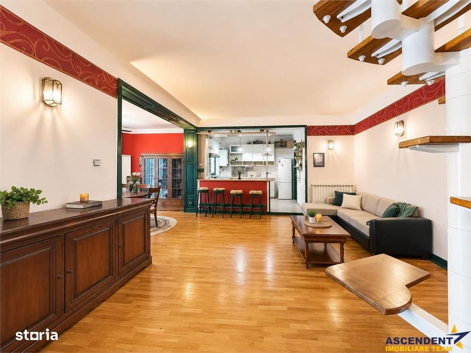 Vila individuala, arhitectura aparte, garaj, terasa,  balcon, Semicent