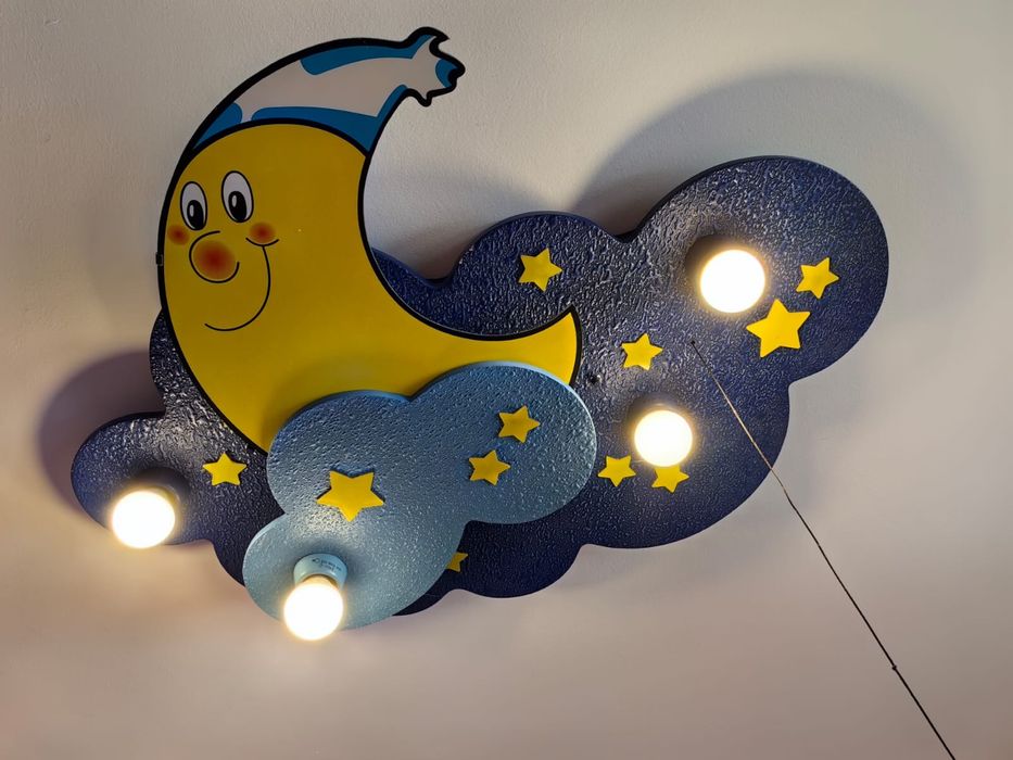 Детска таванна лампа - 72/55 см