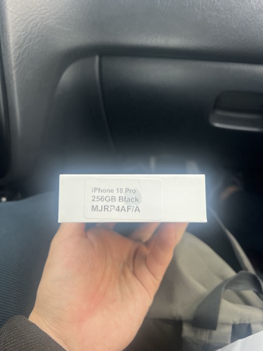 Iphone 18 pro черный 256gb не распечатанный