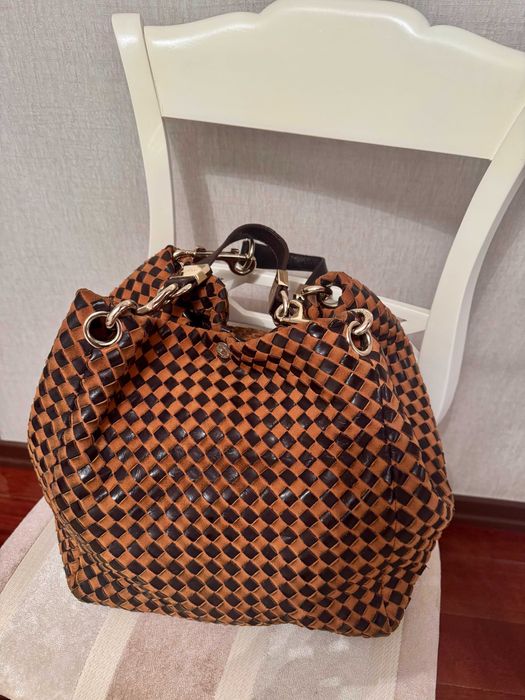 Сумка Jimmy Choo кожа+замша