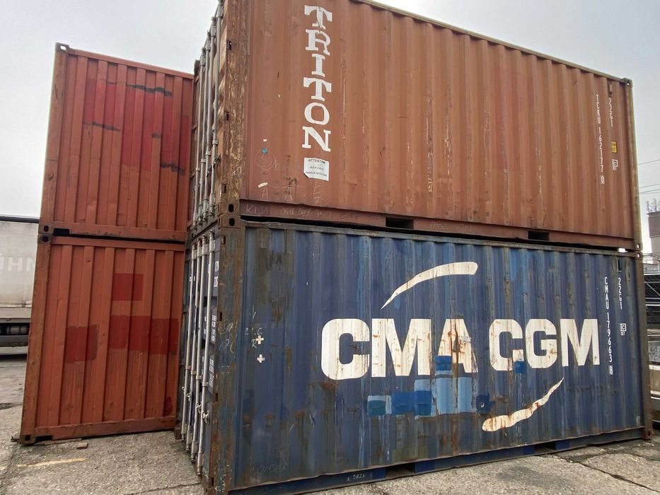 Container maritim de 6m (20’) SH OFERTA SPECIALA, STOC LIMITAT