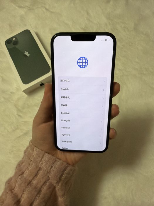 IPHONE 13, зеленый 128gb