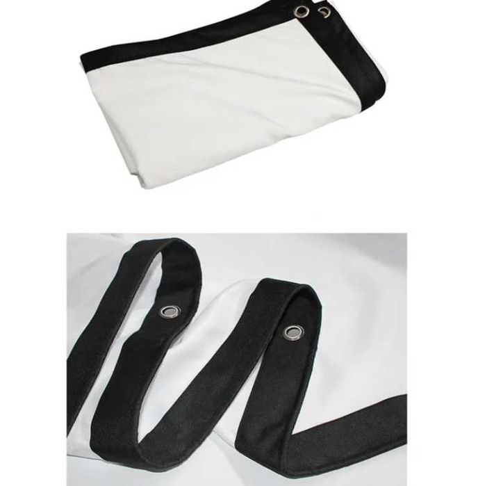 200 дьюм полотно для проектного экрана с люверсами ,легко использовать