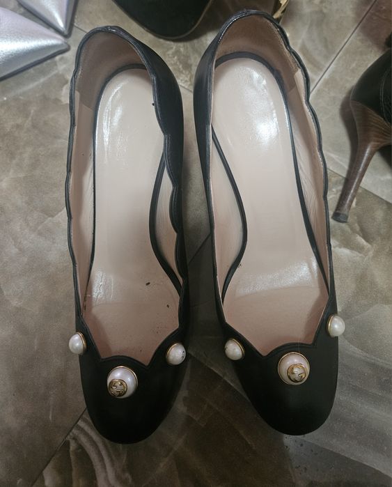 Обувки Gucci & Amina Muaddi