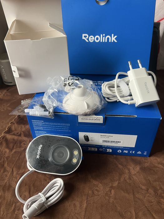 Camera reolink lumos e430 noua cu toate accesoriile