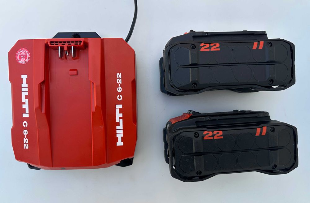 Hilti AG 4S-22 Nuron - Безчетков ъглошлайф с потенциометър 2x22V 8.0Ah