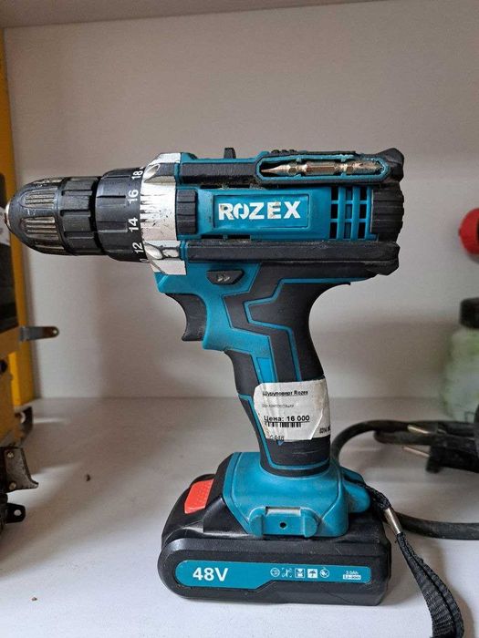 Шуруповерт Rozex (856448 г. Кокшетау, ул. Абая 128, 21)