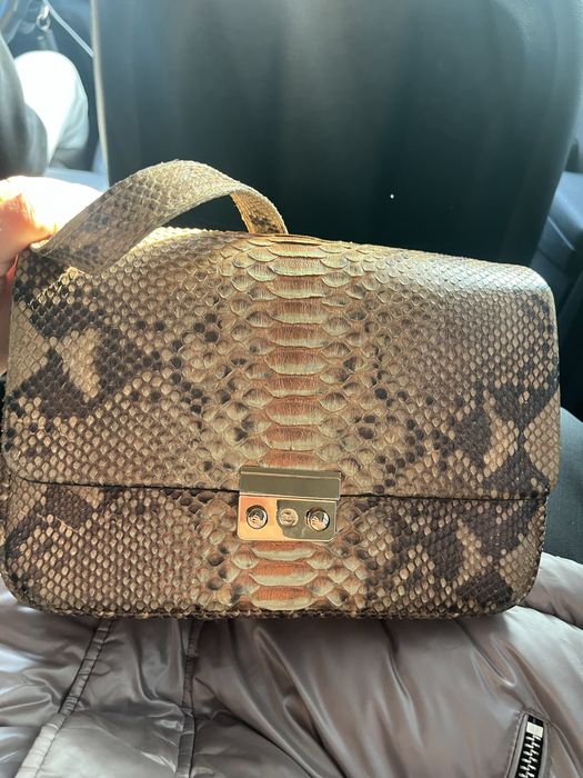 Продам сумочку, натуральный питон