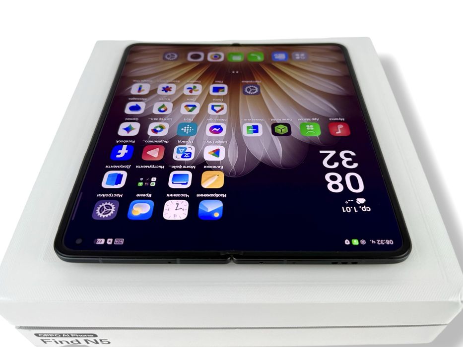 НОВ! OPPO Find N5 5G 512GB 16RAM Black 2г. Гаранция!