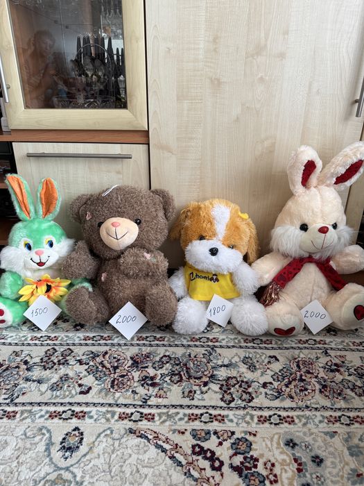 Продам мягкие игрушки.