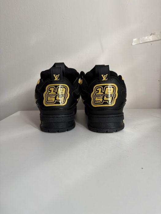 Adidasi Louis Vuitton LV Trainer Yellow Black 41