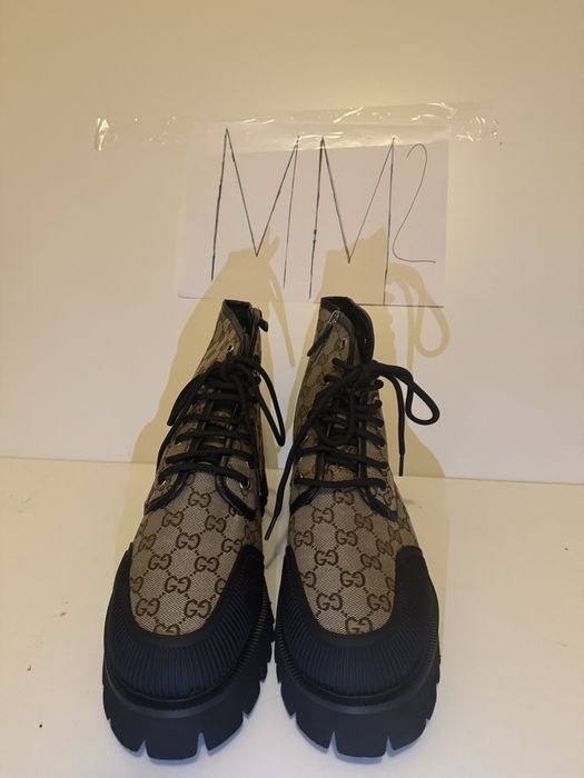 Bocanci/Ghete Gucci GG boots full brown,