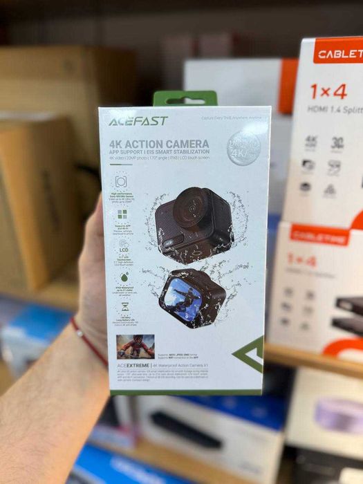 CEFAST ACEEXTREME X1 4K Waterproof бюджетная экшен камера