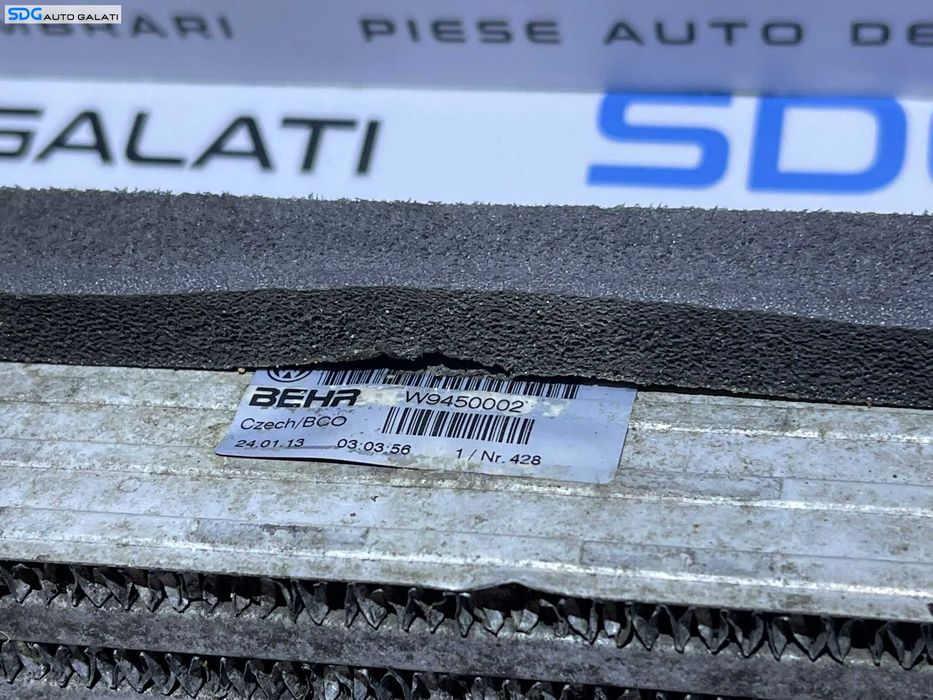Radiator Intercooler Seat Toledo 4 1.6 TDI CAYB CAYC CLNA 2013 - 2019 Cod 6R0145805 W9450002 [AV1250]