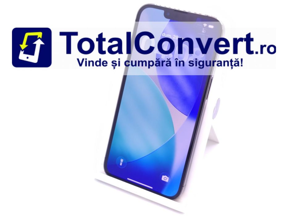 Apple iPhone 13 Pro 128GB Graphite 6GB, Garantie 24 luni | #D92058