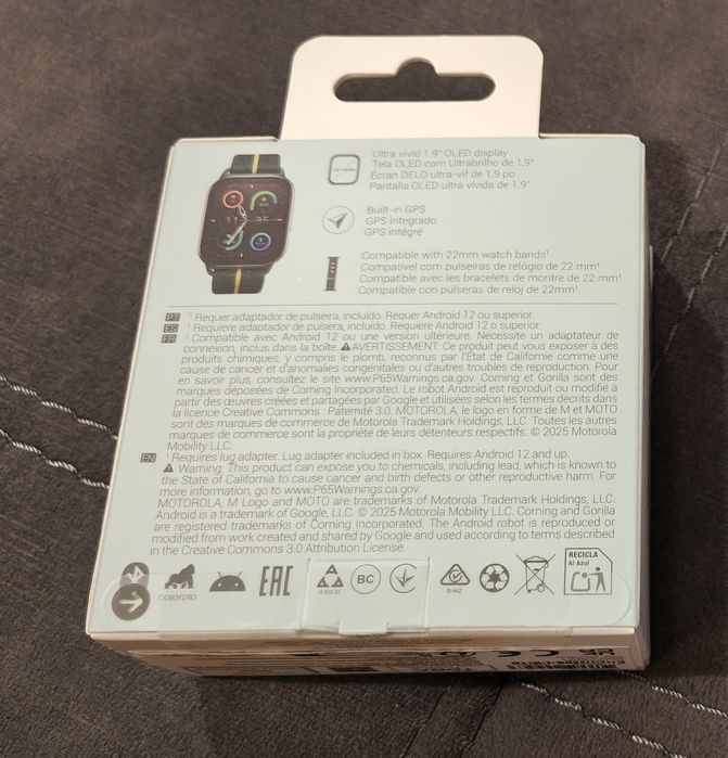 Motorola 50 Edge 12GB RAM 128 GB + Ceas Moto Fit