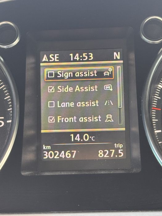 VW Passat alltrack 2012