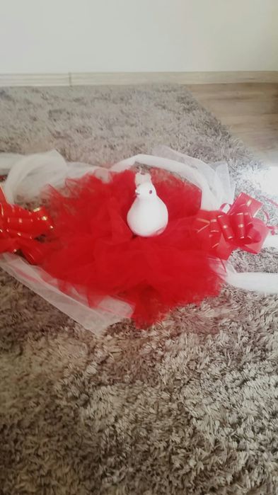 Decor Masina nuntă Porumbel