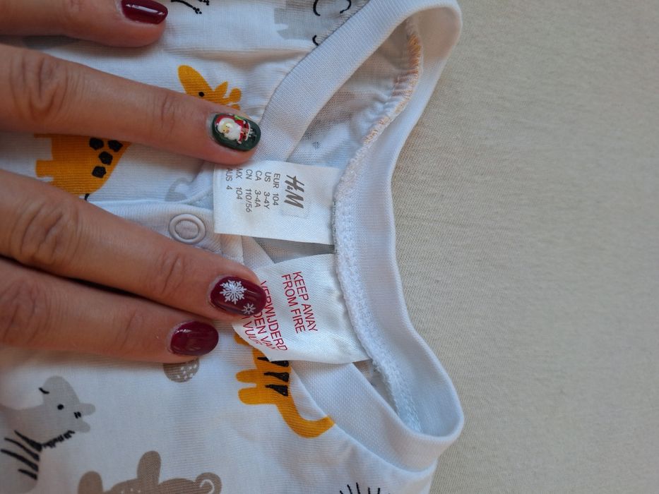 Нови пижами размер 104