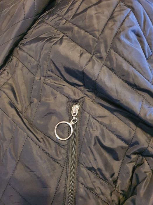 Дълго капитонирано топло яке