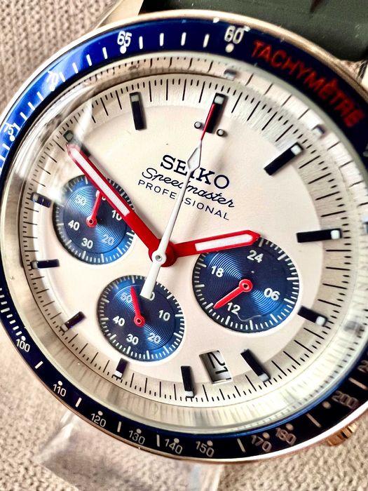 Seiko Speedmaster BLUE MOD