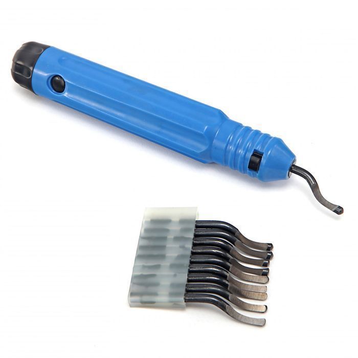 dispozitiv de debavurat tip creion cu 10 lame hbm