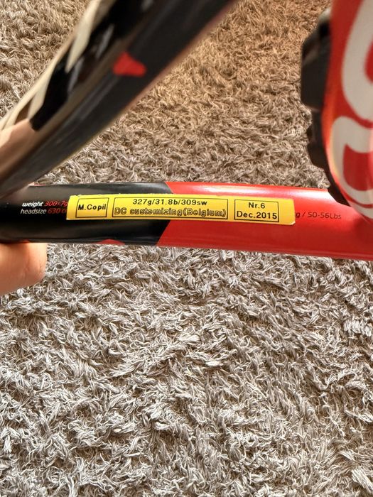 Tecnifibre Tfight 300 racheta personala Marius Copil