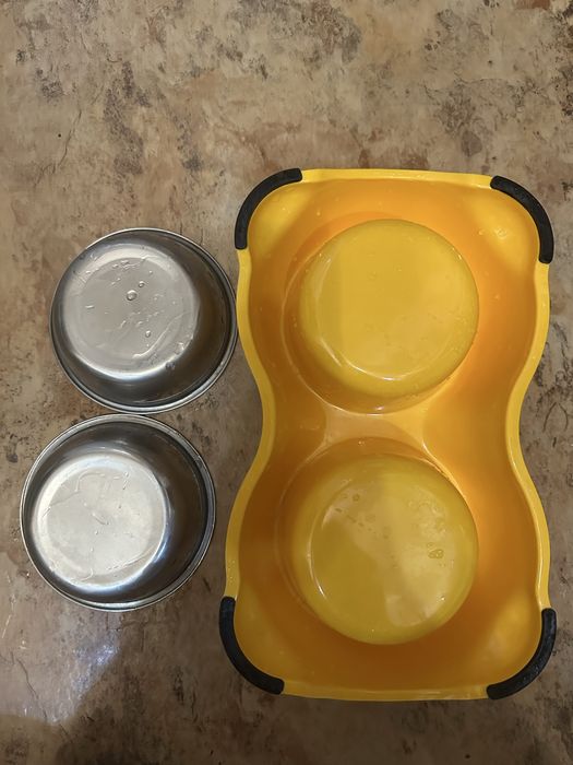 Лоток+миска для кота