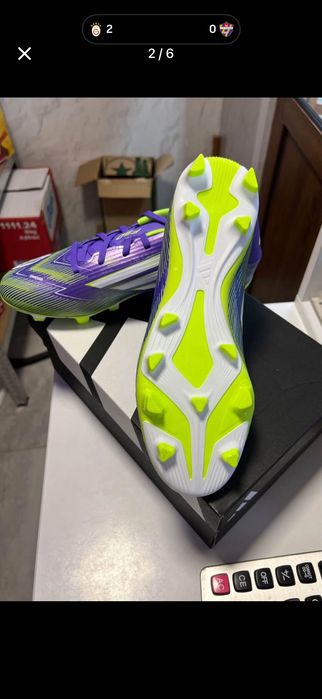 adidas F50 League MG - Виолетова