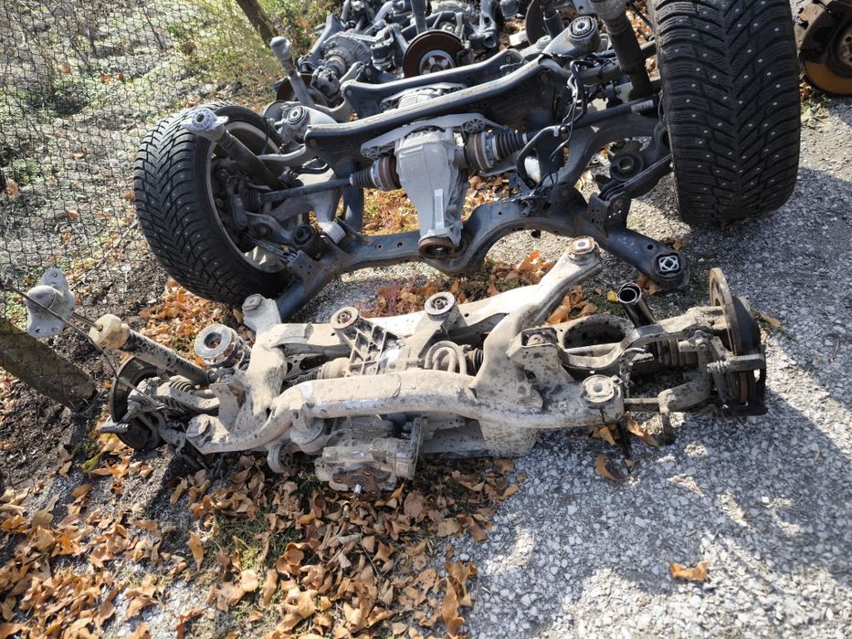 Пълен комплект заден мост с HALDEX Vw Audi