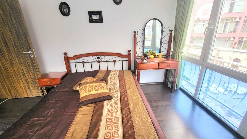 Дава се под наем Тристаен апартамент в к.к. Слънчев бряг - 100 кв.м за 348.84 € - Снимка #7