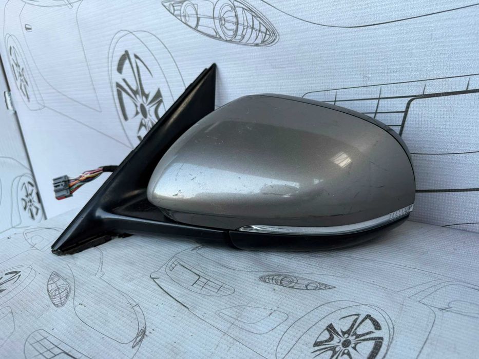 Oglindă Retrovizoare Stânga Electrică 16 Pini Jaguar XF X250 C2Z19389 / [2007-2015] / (5C3)