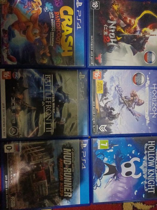 Обменяю игры для ps4 ps5