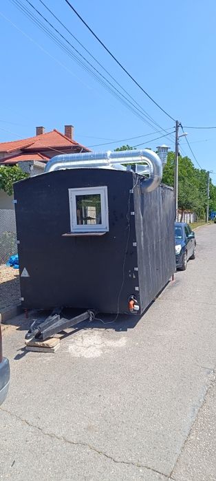 Продавам бизнес скара на дървени въглища