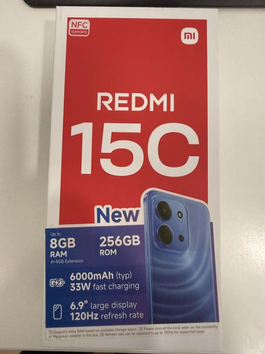 Чисто нов телефон - Redmi 15C