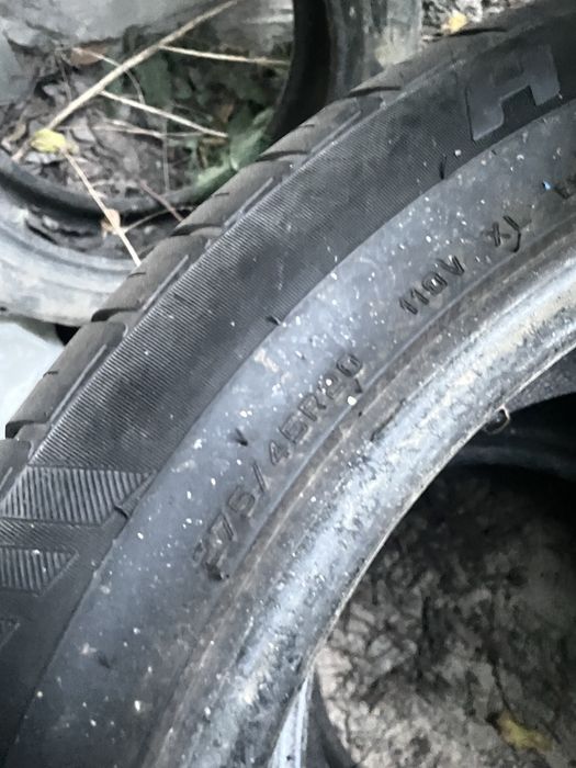 275/45 R20 летняя резина пара