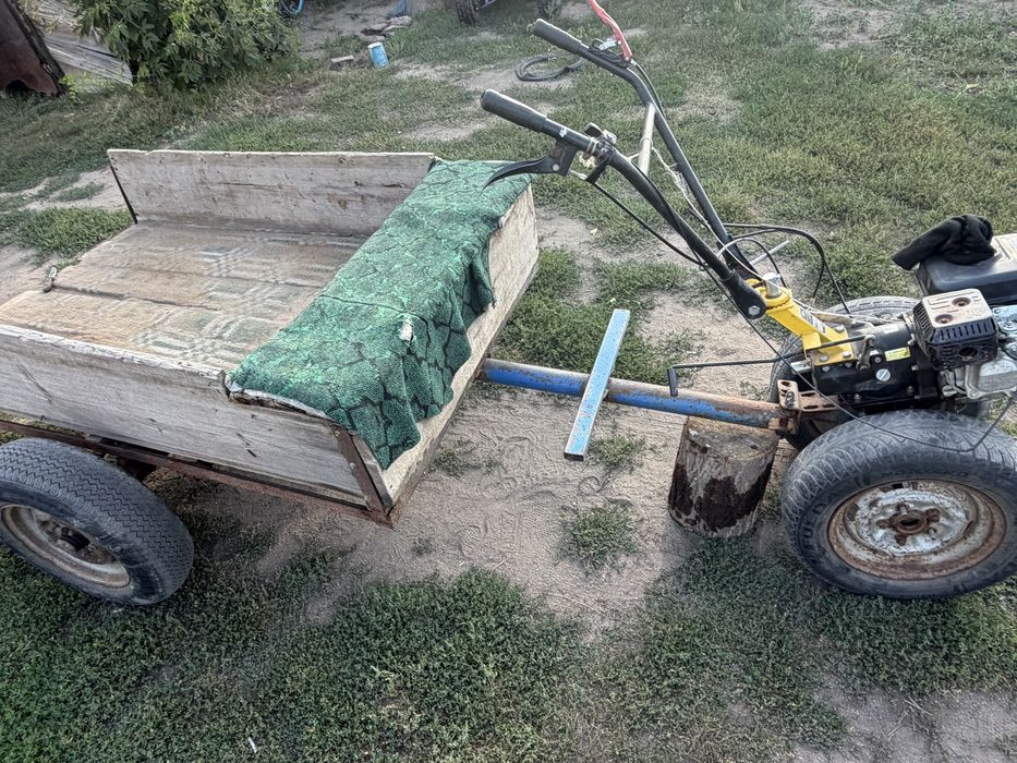 Мотоплуг без прицепа!