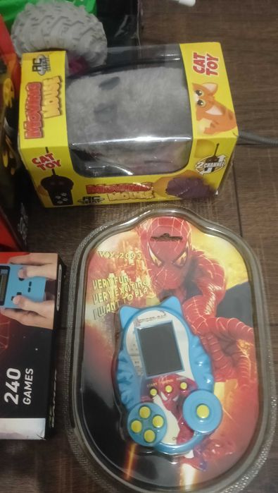 9бр детски бебешки играчки робот лодка кола бъги дистанционно влак